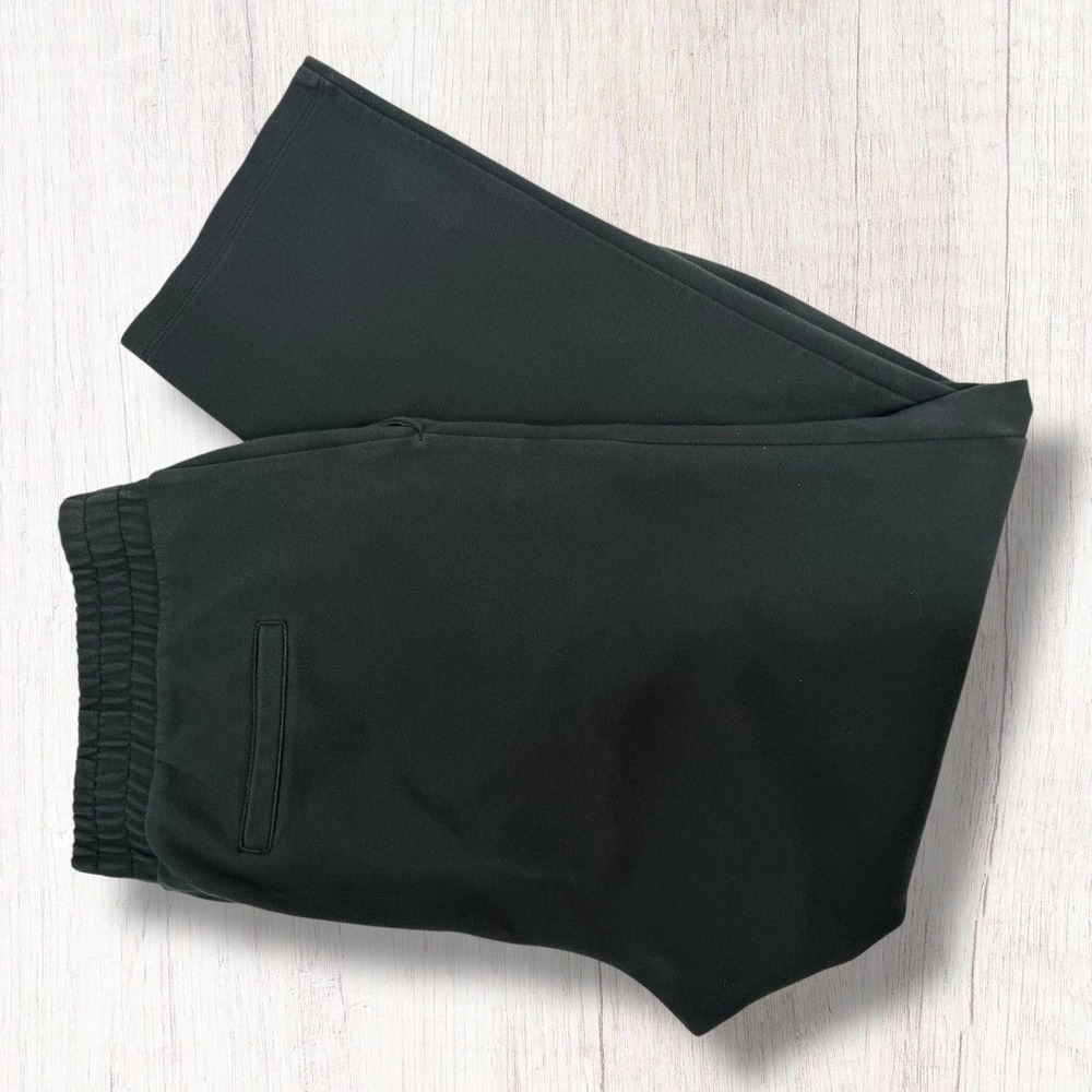 A New Day‎ Pintuck High-Rise Elastic Waist Jogger Pants Black Medium